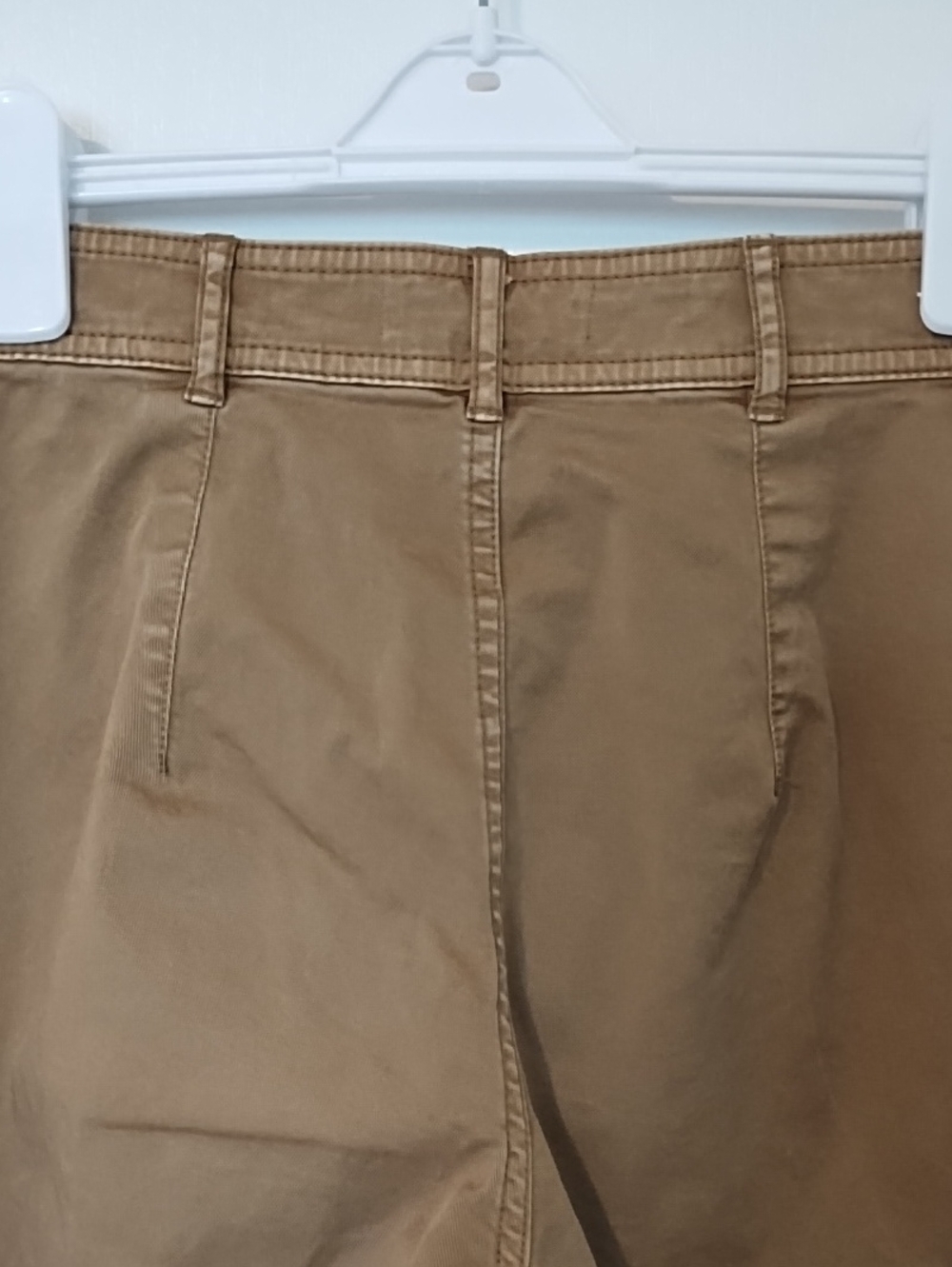 Everlane Wide-Leg Chinos Women's Size 2 High Waist Neutral Toasted Coconut Tan - Picture 4 of 7